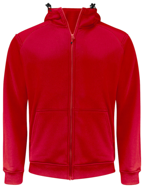 2133 KAPUZENJACKE FULL ZIP MIT KONTRASTELEMENTEN